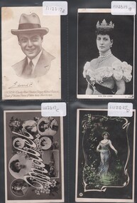 Postcard - Mabel Tully Collection: Four miscellaneous B&W postcards, circa 1925