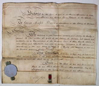 Certificate - George Josph Pittman Solicitor Certificate, 02/09/1860