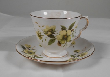 Domestic object - John Perry Collection: Cup and Saucer