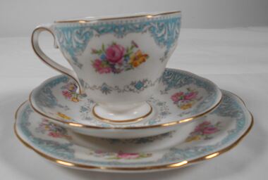 Domestic object - Cup, Saucer and plate set