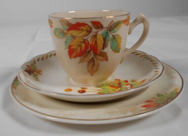 Domestic object - Cup, Saucer and plate