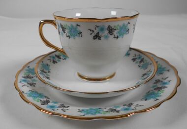 Domestic object - Cup, Saucer and plate