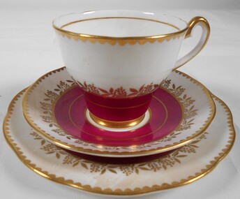 Domestic object - Cup, Saucer and plate
