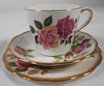 Domestic object - Cup, Saucer and plate