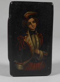 Accessory - Courtis-Cowling Collection: Black lacquered box, Unknown