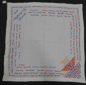 Textile - Bendigo Y's Menettes cotton tablecloth