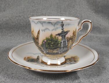 Domestic object - CHINA CUP AND SAUCER SET, Unknown