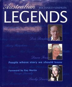 Book - "Australian Legends", 2005