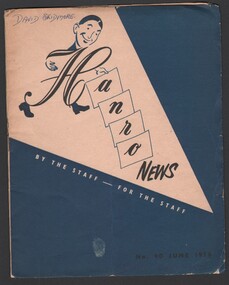 Newsletter - Skidmore Collection: The Hanro Newsletters 1958, 1958