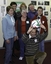 Bendigo representative country volleyball team reunion. Back Row L-R: Ann Mansfield, Diane Brown, Sharyn Wiebe, Rosie Punton, Front Row L-R Lyn Wingrave, Sharyn Weibe,  Jill Crossley (nee Grieve,)with coach John Bullen