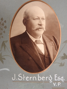 Photograph - Hopetoun Brass Band Member J. Sternberg, Kalma, 14/02/1913