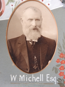 Photograph - Hopetoun Brass Band Member W. Michell, Kalma, 14/02/1913