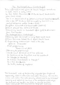 Document - The Metropolitan Liedertafel