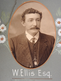 Photograph - Hopetoun Brass Band Member W. Ellis, Kalma, 14/02/1913
