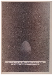 The Victorian Egg Marketing Board Annual Report 1989 to 1990 29 pages