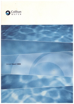 8504.49g Coliban Water Annual Report 2003