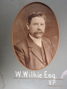 Photograph - Hopetoun Brass Band Member W. Wilkie, Kalma, 14/02/1913