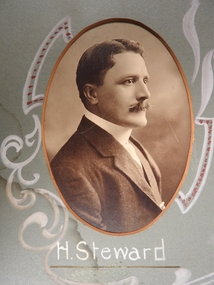 Photograph - Hopetoun Brass Band Member H.S. Steward, Kalma, 14/02/1913
