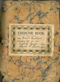 Booklet - BADHAM COLLECTION: COOKERY BOOK, 1900-1910