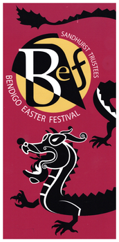 Sandhurst Trustees Bendigo Easter Festival - Pamphlet Design