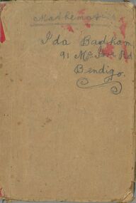 Book - BADHAM COLLECTION: ARITHMETIC TEXTBOOK GRADE VII, Possible 1937