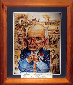 Artwork, other - Jack Lockett Collection: Drawing  Jack Lockett 2000, Ian Glanville, 2000