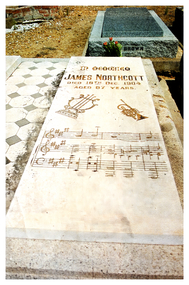 Colour Photo of The Grave of Bandsman James Northcott