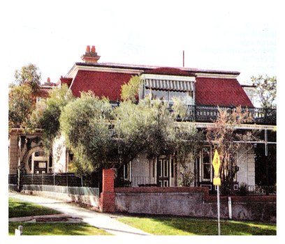 Colour Photo of Cooloch House on the corner of View and Valentine Streets - was Lansell's