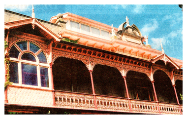 Colour Photo of Fortuna balcony