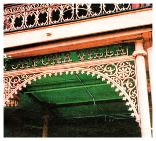 Colour Photo of Fortuna Villa Entrance