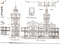 Plan Garden Elevation and plan of Ground Floor and Second Floor with Section on line xx - 1 A4 Sheet