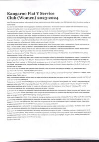 Newsletter - Kangaroo Flat Y Service (Women) 2023-2024, 1973
