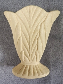 Ceramic - Raynham Vase, white vase, Raynham Ceramic Pty. Ltd, 1948 - 1964