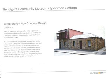 Administrative record - Bendigo Historical Society: Bendigo's Community Museum - Specimen Cottage, 2020