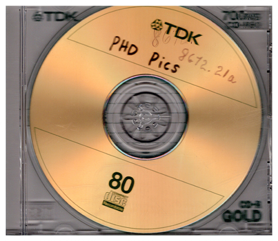 A CD containing 68 lo-res black and white photos
