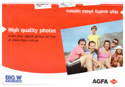 Packet of Coloured Photo prints and negatives. 13 photos two copies of each
