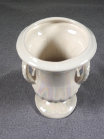 Ceramic - Raynham Vase, tall white vase, Raynham Ceramic Pty. Ltd, 1948 - 1964
