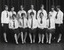 Newspaper article from the Bendigo Advertiser, Mon Nov 04 1985. Family fun Fair in 79th Year, Black and white photo of YWCA Women in the 1920s, by Susan Masters. Front Row: Phyllis Ellery, Leah Wilson, Vi Clifton, Rene Truscott, Hilda Read and Vera Baker. Back Row: Glad Richardson, Elsie Talbot, Dorothy Ackland, Dorothy Hodden and Dorothy McKay