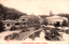 This black-and-white card shows a large hotel complex and landscaped garden beside a pond: On the card is printed “NIKKO HOTEL, NIKKO JAPAN.”