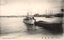 This black-and-white card shows boats and sailing ships in a harbour, with a vessel moored beside a quay: On the card is printed “Hakata harbour, Fukuoka.
The Japanese is printed in the older right-to-left direction. Read normally, 博多築港（其九） translates as “Construction of Hakata Harbour (No. 9).”