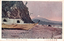 11731.092 This coloured card shows boats on a rocky shore with Mount Fuji in the distance. On the card is printed “Mount Fuji form Satta-toge, Suruga”. The Japanese is printed from right to left and reads 駿河薩埵峠富士, translating as “Mount Fuji from Satta Pass, Suruga.”