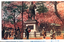 This coloured card shows a statue in a park surrounded by cherry blossom trees and visitors. On the card is printed “Cherry-blossom in Tokyo”, The Japanese translates as:
上野公園西郷銅像前の櫻花 — “Cherry blossoms in front of the Saigō statue in Ueno Park”
東京の櫻 — “Cherry blossoms of Tokyo”