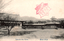 This black-and-white card shows a large hall and adjoining pavilion in an open courtyard. On the card is printed “Taikyoku-den, Kyoto.” and “京都大極殿”. The Japanese translates in English as “Daigokuden, Kyoto” or “The Great Hall, Kyoto.”