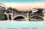 This coloured card shows a large arched bridge over the palace moat, with stone walls and palace buildings beyond. On the card is printed “Imperial Palace, Tokyo.” and “（東京名所）皇城二重橋”. Japanese translation:
（東京名所）皇城二重橋 — “(Famous sight of Tokyo) Nijūbashi Bridge at the Imperial Palace.”
東京名所 — famous sight of Tokyo
皇城 — Imperial Palace / Imperial Castle
二重橋 — Nijūbashi Bridge, literally “double bridge”