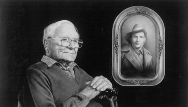 Photograph - Jack Lockett Collection: 'Photographs of Jack Lockett as soldier and his latter years', 2001