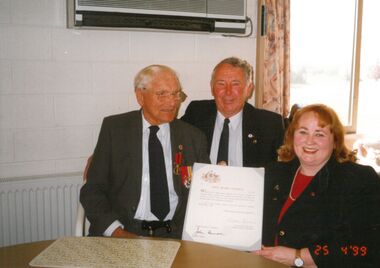 Photograph - Jack Lockett Collection: 'Awards for Jack Lockett', Not known