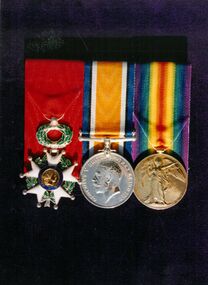 Photograph - Jack Lockett Collection: Jack Lockett's French Legion of Honour Medal, 1998