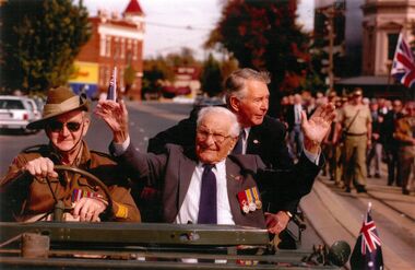 Photograph - Jack Lockett Collection: Jack Lockett Anzac Day 1999, 1999