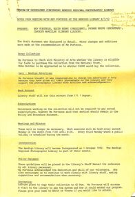 Document - Mike Butcher Collection: Bendigo Regional Photographic Library, 1992
