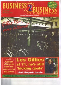 Article - Garran and Dean Wilkinson: Collection: "The Gillies Story" article published in Business 2 Business Magazine April 2001, 2001